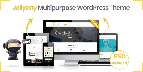 Jollyany – Corporate Multi Purpose WordPress Theme