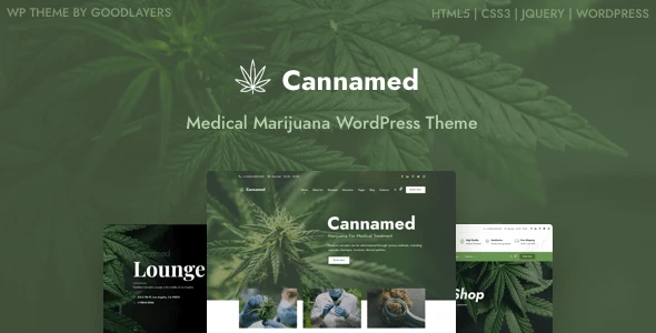 Cannamed – Cannabis & Marijuana WordPress