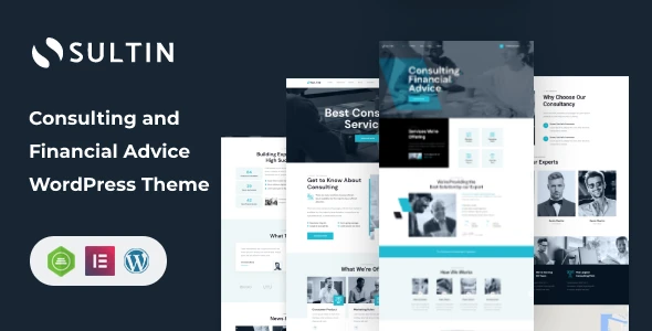 Sultin – Consulting WordPress theme